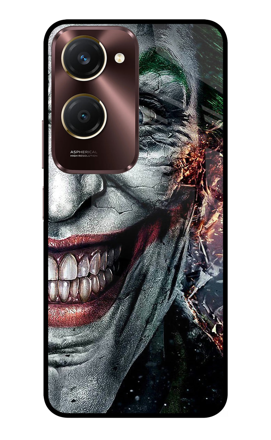 Joker Cam Vivo Y28e 5G Back Cover, Metal case