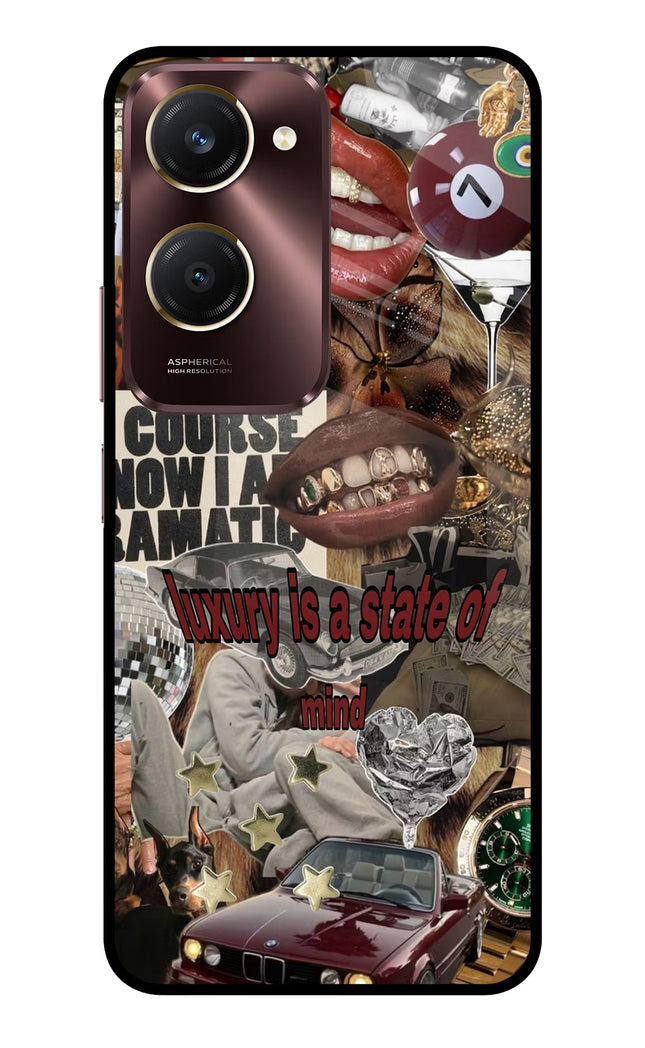 Luxury Vivo Y28e 5G Metal Case Back Cover by Casekaro