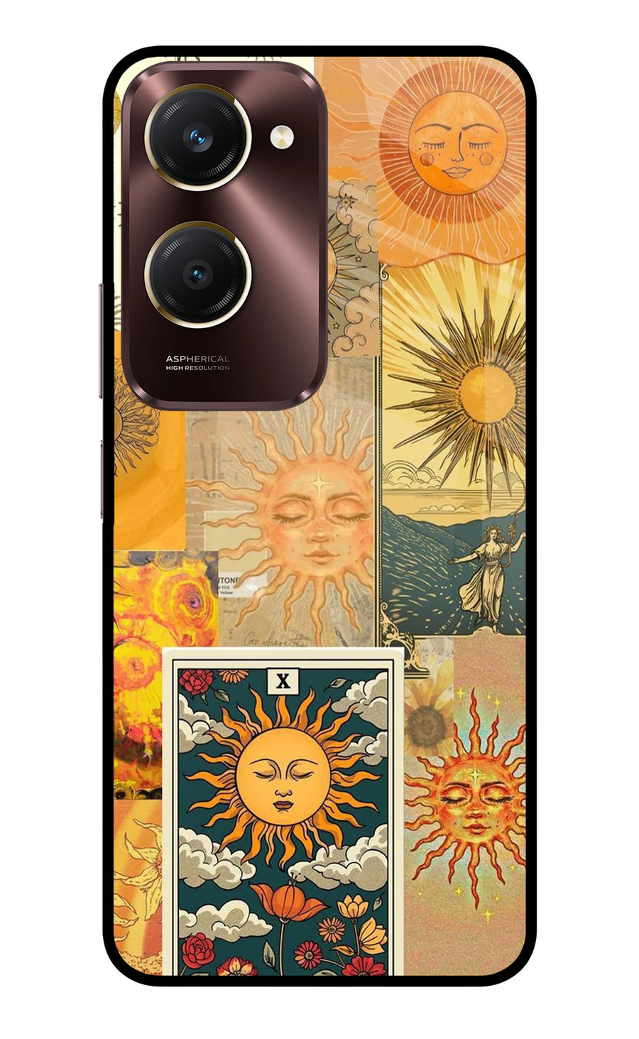 Sun Vivo Y28e 5G Back Cover, Metal case