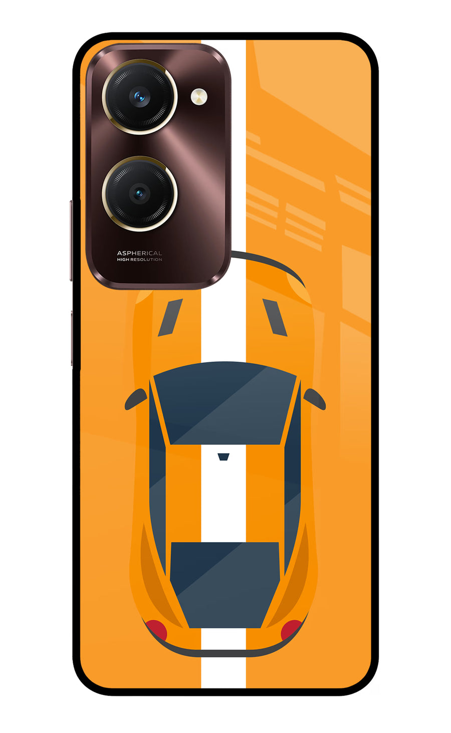 Highway Pursuit Vivo Y28e 5G Back Cover, Metal case