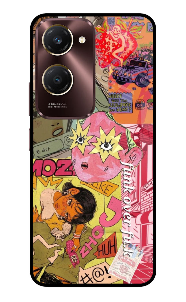 Funkover Vivo Y28e 5G Metal Case Back Cover by Casekaro