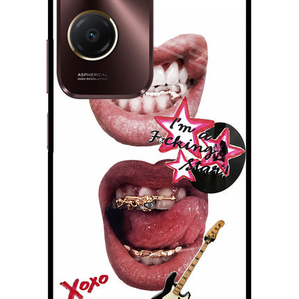 Rockstar Vivo Y28e 5G Metal Case Back Cover by Casekaro