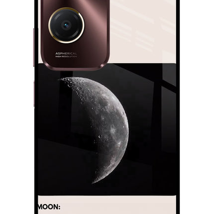 Moon Phase Vivo Y28e 5G Metal Case Back Cover by Casekaro