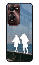 Coastal Dream Vivo Y28e 5G Metal Case Back Cover by Casekaro
