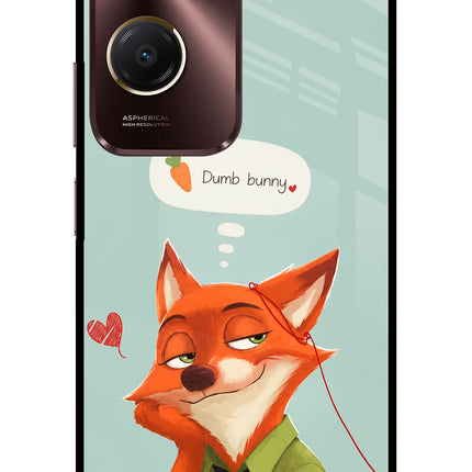 Nick Charm Vivo Y28e 5G Metal Case Back Cover by Casekaro