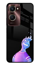 Wade Wave Vivo Y28e 5G Metal Case Back Cover by Casekaro