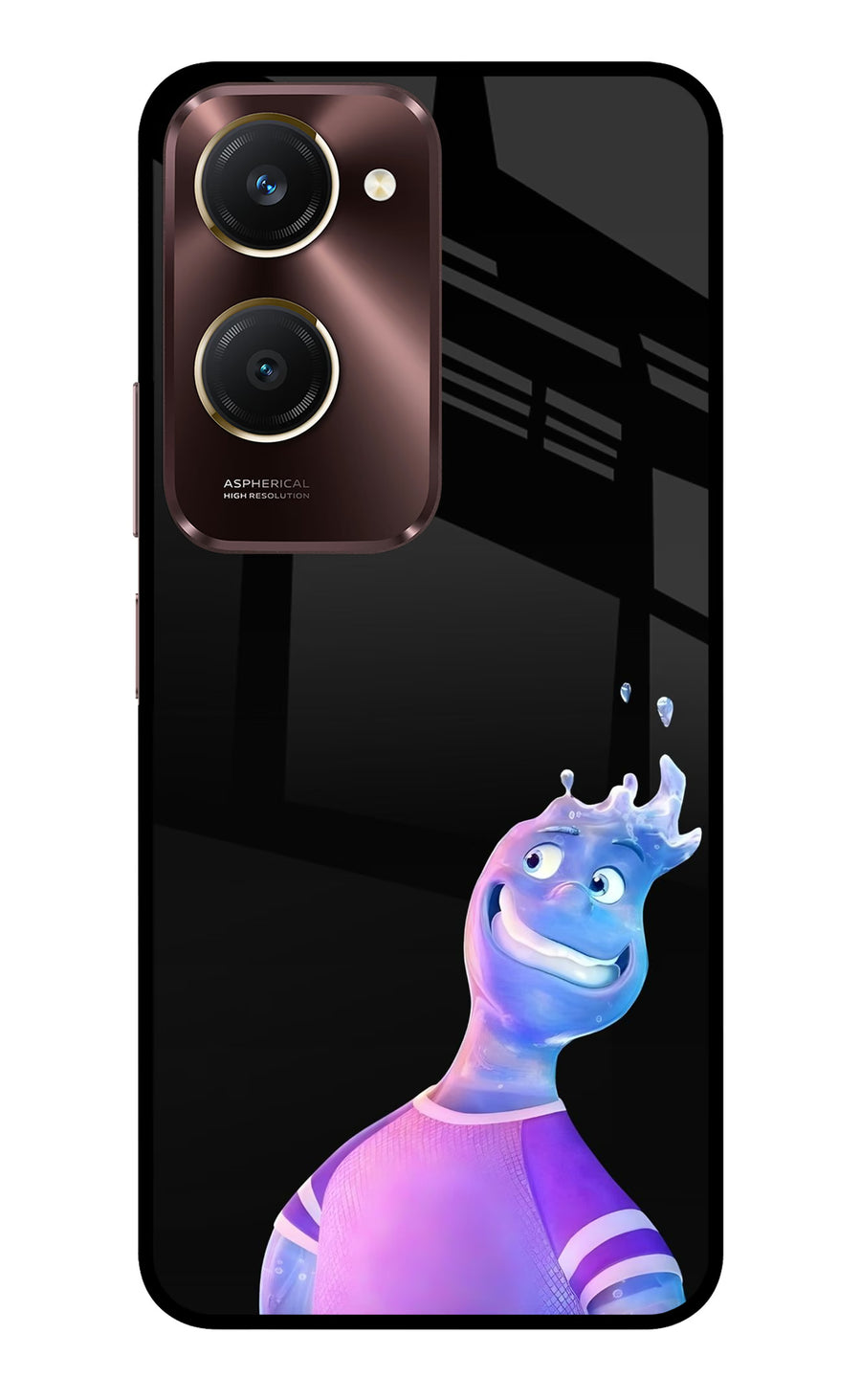 Wade Wave Vivo Y28e 5G Back Cover, Metal case