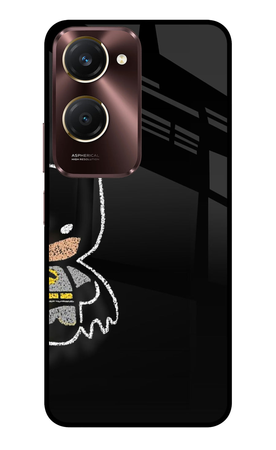 Bat Kitty Vivo Y28e 5G Back Cover, Metal case