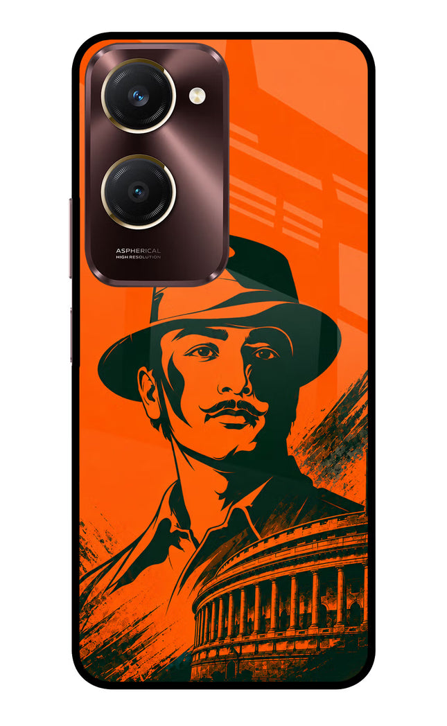 Bhagat Singh Legacy Vivo Y28e 5G Metal Case Back Cover by Casekaro