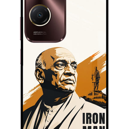 Sardar Patel Iron Will Vivo Y28e 5G Metal Case Back Cover by Casekaro