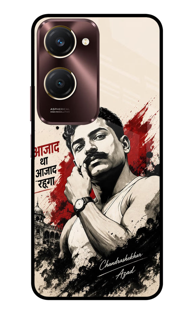 Chandrashekhar Azad Fearless Vivo Y28e 5G Metal Case Back Cover by Casekaro