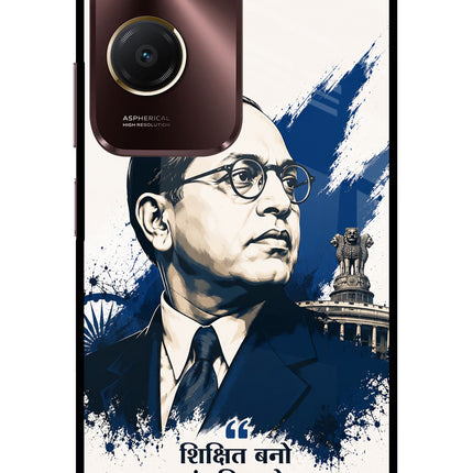Dr. Ambedkar Visionary Vivo Y28e 5G Metal Case Back Cover by Casekaro