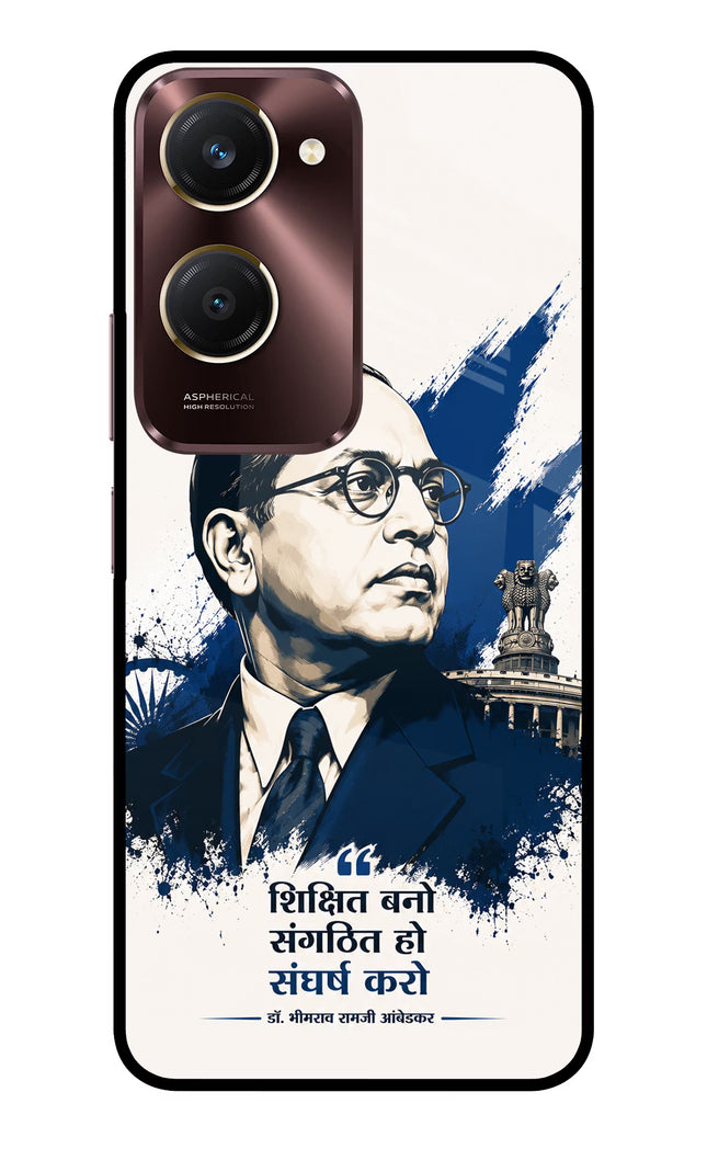 Dr. Ambedkar Visionary Vivo Y28e 5G Metal Case Back Cover by Casekaro