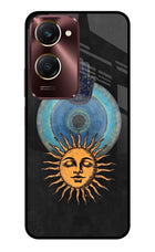 Divine Sun Vivo Y28e 5G Metal Case Back Cover by Casekaro