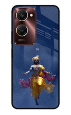 Cosmic Krishna Vivo Y28e 5G Metal Case Back Cover by Casekaro
