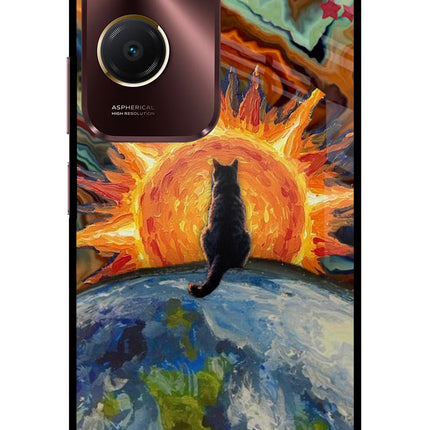 Sunrise Beyond Vivo Y28e 5G Metal Case Back Cover by Casekaro