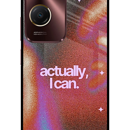 Pink Aura Vivo Y28e 5G Metal Case Back Cover by Casekaro
