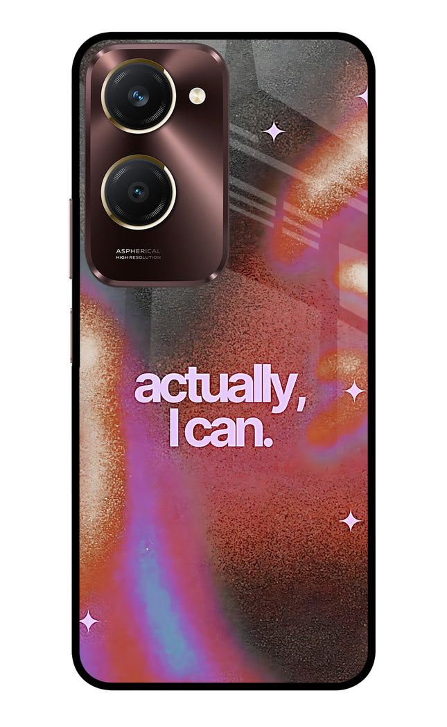 Pink Aura Vivo Y28e 5G Metal Case Back Cover by Casekaro