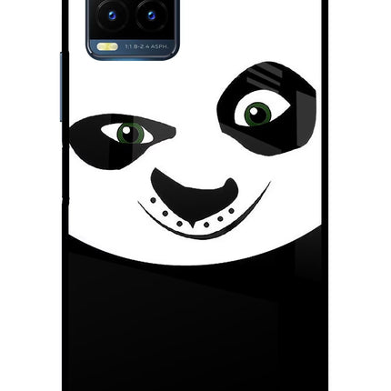 Panda Vivo Y21T Metal Case Back Cover by Casekaro
