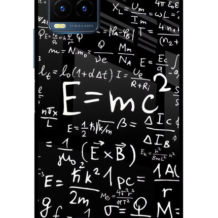 Physics Formula Vivo Y21T Metal Case Back Cover by Casekaro