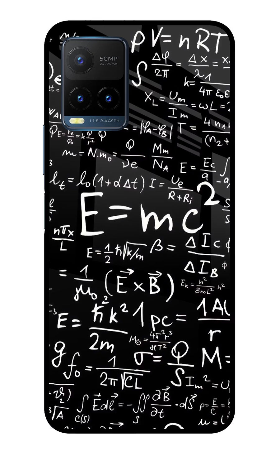 Physics Formula Vivo Y21T Back Cover, Metal case