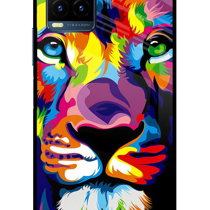 Lion Vivo Y21T Metal Case Back Cover by Casekaro