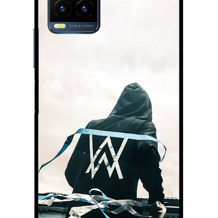 Alan Walker Vivo Y21T Metal Case Back Cover by Casekaro