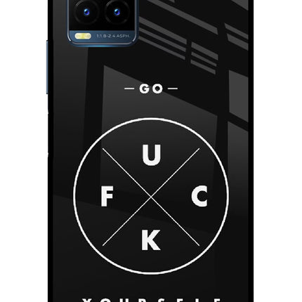 Go Fuck Yourself Vivo Y21T Metal Case Back Cover by Casekaro