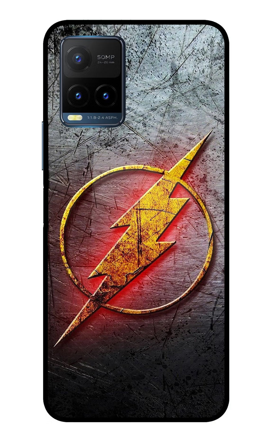 Flash Vivo Y21T Back Cover, Metal case