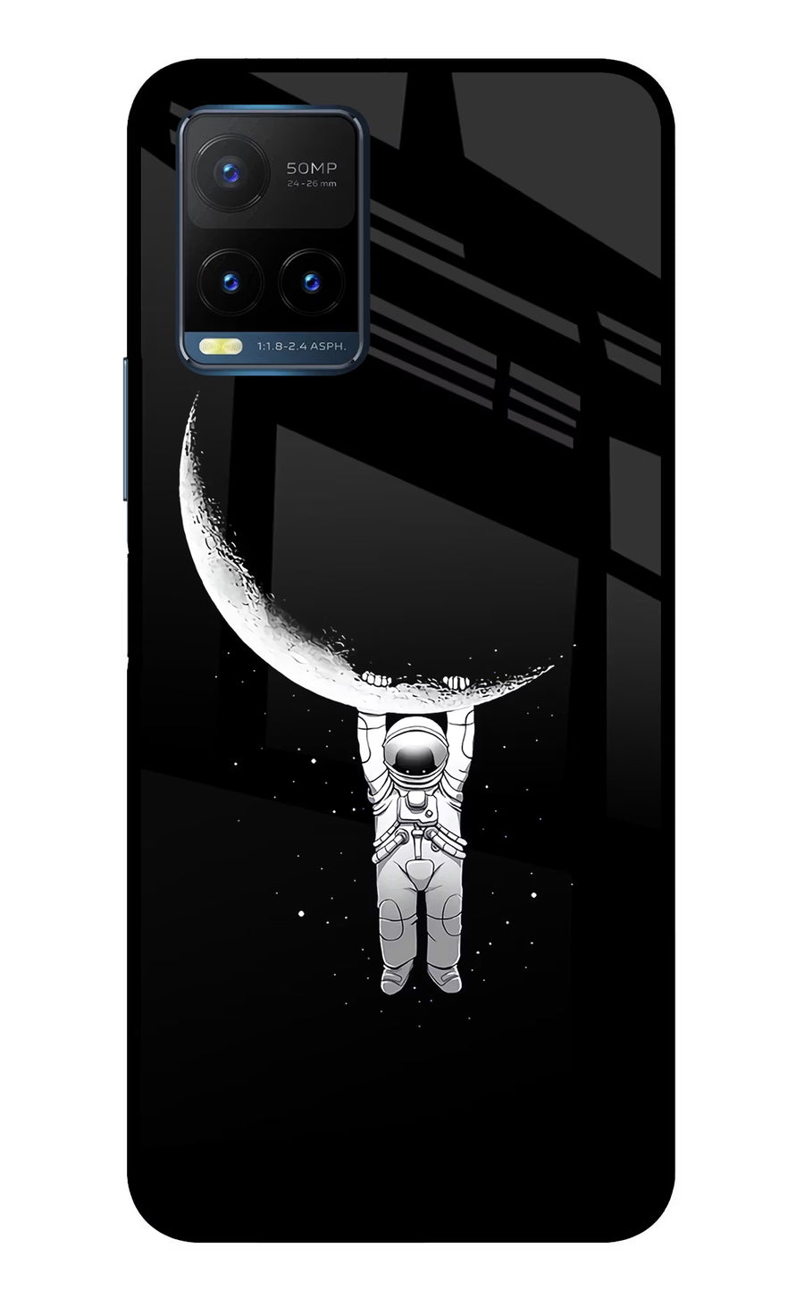 Moon Space Vivo Y21T Back Cover, Metal case