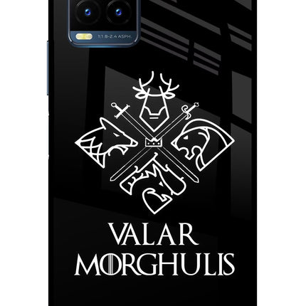 Valar Morghulis | Game Of Thrones Vivo Y21T Metal Case Back Cover by Casekaro