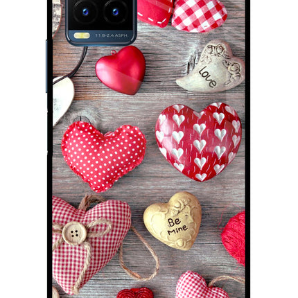 Love Wallpaper Vivo Y21T Metal Case Back Cover by Casekaro