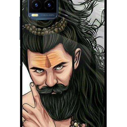 Mahadev Vivo Y21T Metal Case Back Cover by Casekaro