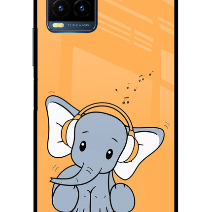 High On Music Vivo Y21T Metal Case Back Cover by Casekaro