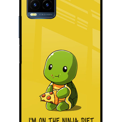 I'm on Ninja Diet Vivo Y21T Metal Case Back Cover by Casekaro