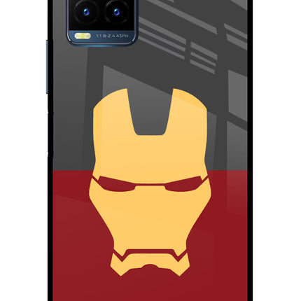 Ironman Vivo Y21T Metal Case Back Cover by Casekaro