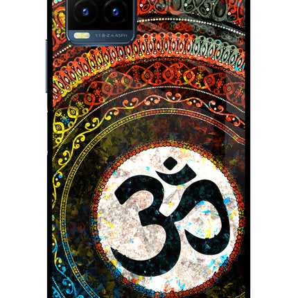 Om Cultural Vivo Y21T Metal Case Back Cover by Casekaro
