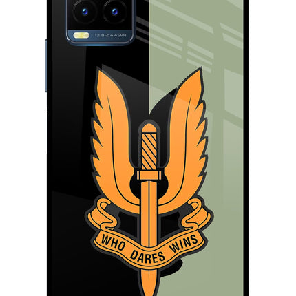 Balidan Logo Vivo Y21T Metal Case Back Cover by Casekaro