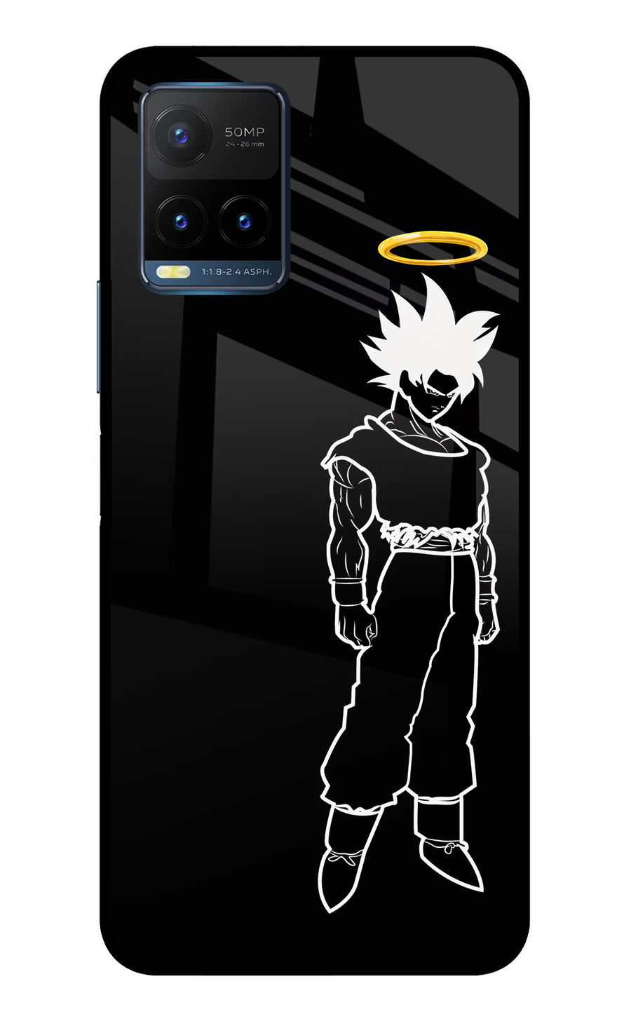 DBS Character Vivo Y21T Back Cover, Metal case