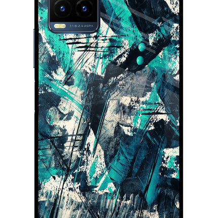 Artwork Vivo Y21T Metal Case Back Cover by Casekaro