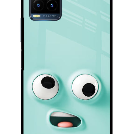 Funny Cartoon Vivo Y21T Metal Case Back Cover by Casekaro