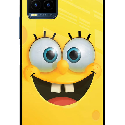 Sponge 1 Vivo Y21T Metal Case Back Cover by Casekaro