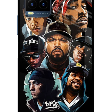 Rappers Vivo Y21T Metal Case Back Cover by Casekaro