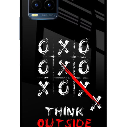 Think out of the BOX Vivo Y21T Metal Case Back Cover by Casekaro