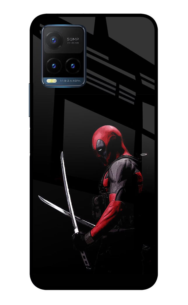 Deadpool Vivo Y21T Metal Case Back Cover by Casekaro