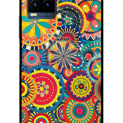 Gol Gol Art Vivo Y21T Metal Case Back Cover by Casekaro
