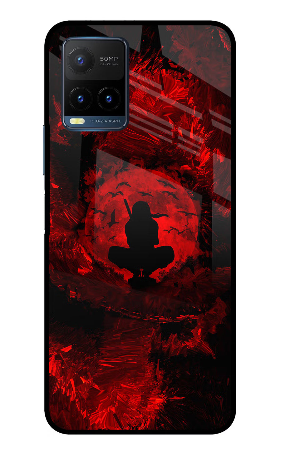 Itachi Uchiha Vivo Y21T Back Cover, Metal case