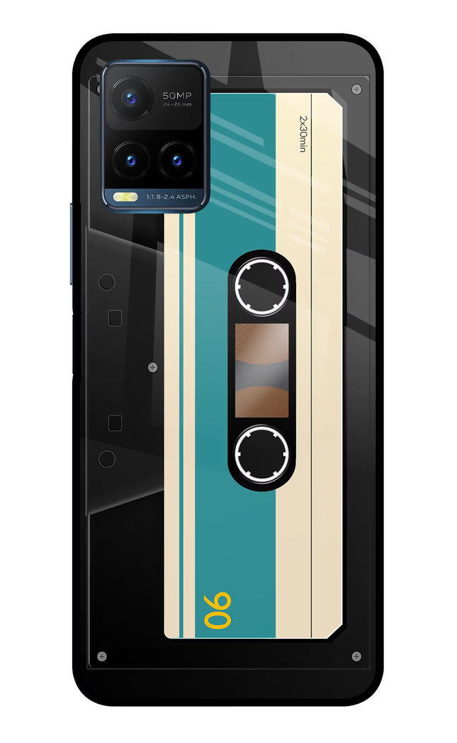 Cassette Vivo Y21T Metal Case Back Cover by Casekaro