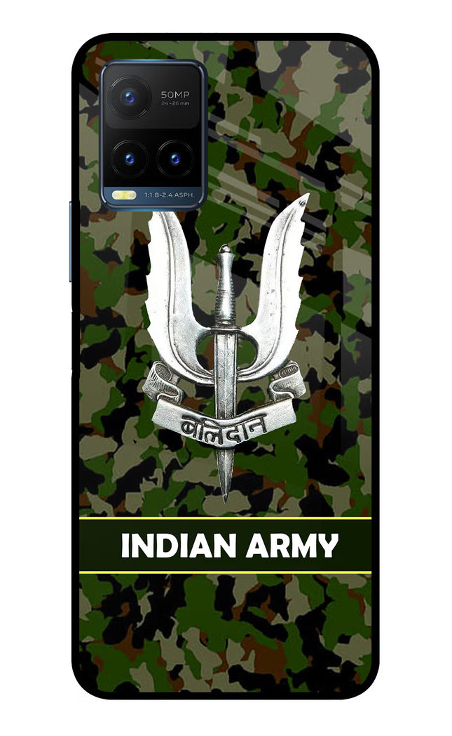 Balidan Indian Logo Vivo Y21T Metal Case Back Cover by Casekaro