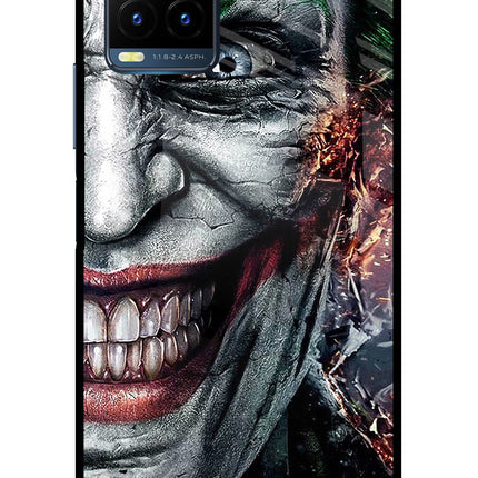 Joker Cam Vivo Y21T Metal Case Back Cover by Casekaro